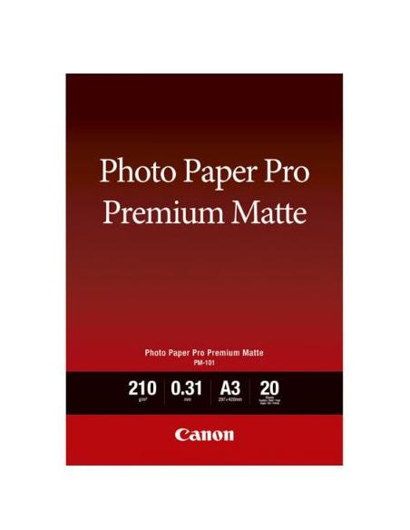 PAPEL CANON FOTOGRAFICO PM-101 PRO PREMIUM MATTE II 29.7X42CM 20H