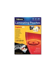 FUNDA PLASTIFICAR FELLOWES 125 MICRAS A3 100H BRILLO 2