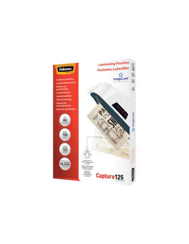 FUNDA PLASTIFICAR FELLOWES 125 MICRAS A4 100H...