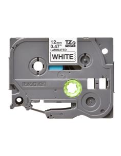 CINTA BROTHER TZE231 12MMX8M WHITE/BLACK