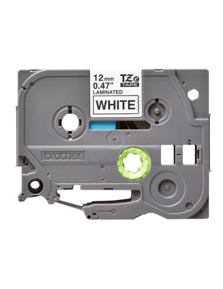 CINTA BROTHER TZE231 12MMX8M WHITE/BLACK