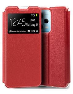 FUNDA MOVIL COOL FLIP COVER WINDOW RED XIAOMI REDMI NOTE...