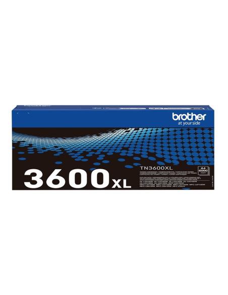 TONER BROTHER TN3600XL BLACK HLL6210 HLL6410 DCPL5510 MFCL6910 6000 PAG