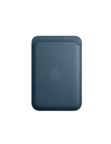 CARTERA DE TRENZADO FINO APPLE CON MAGSAFE PACIFIC BLUE