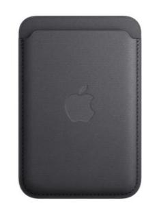 CARTERA DE TRENZADO FINO APPLE CON MAGSAFE BLACK