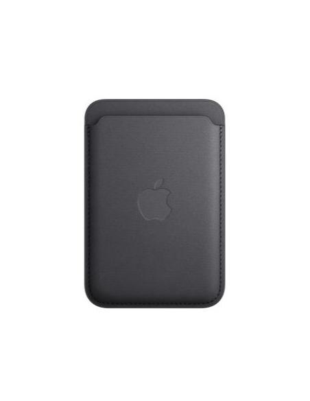 CARTERA DE TRENZADO FINO APPLE CON MAGSAFE BLACK
