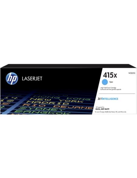 TONER HP 415X CYAN GRAN CAPACIDAD M454 M479 6000 PAG
