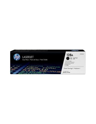TONER HP 128A BLACK DUALPACK CM1415 CP1525 2X...