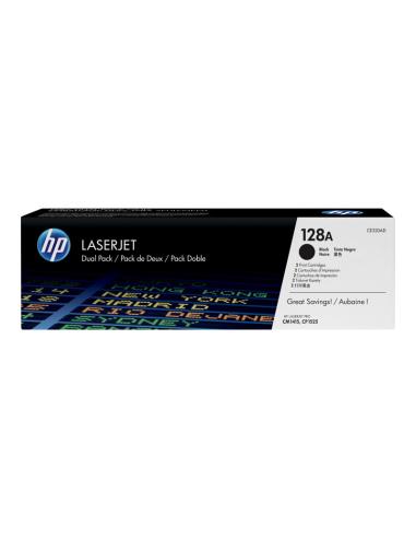 TONER HP 128A BLACK DUALPACK CM1415 CP1525 2X...