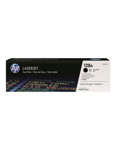 TONER HP 128A BLACK DUALPACK CM1415 CP1525 2X...