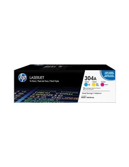 TONER HP 304A MULTIPACK CP2025 CM2320 3X 2800 PAG