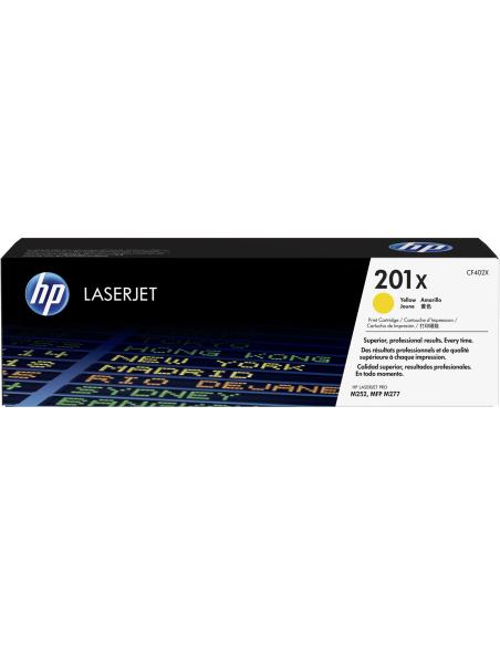 TONER HP 201X YELLOW GRAN CAPACIDAD M252 MFP M277 2300 PAG
