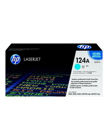 TONER HP 124A CYAN 1600 2600 2605 CM1015 CM1017...