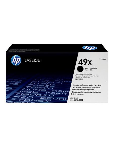 TONER HP 49X BLACK GRAN CAPACIDAD 1320 3390 3392 6000 PAG