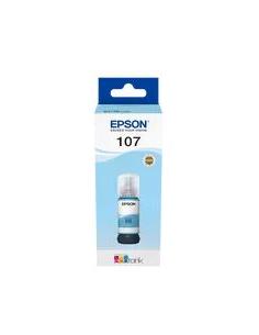 BOTE DE TINTA EPSON 107 CYAN CLARO 70ML ECOTANK