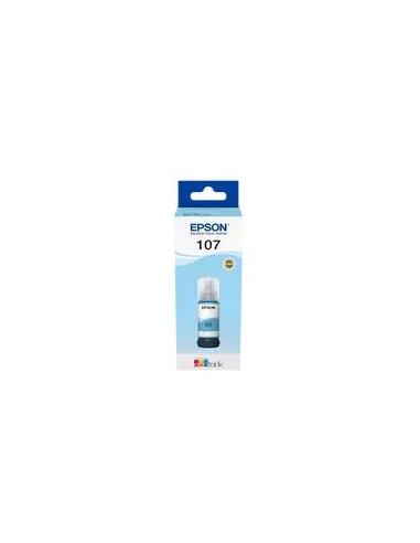 BOTE DE TINTA EPSON 107 CYAN CLARO 70ML ECOTANK