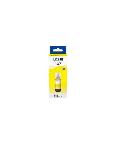 BOTE DE TINTA EPSON 107 YELLOW 70ML ECOTANK
