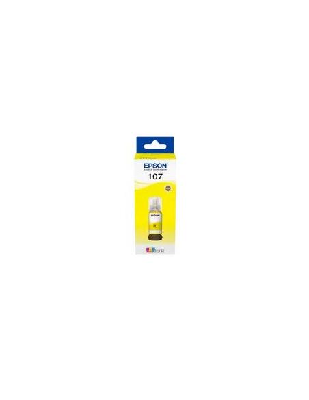 BOTE DE TINTA EPSON 107 YELLOW 70ML ECOTANK