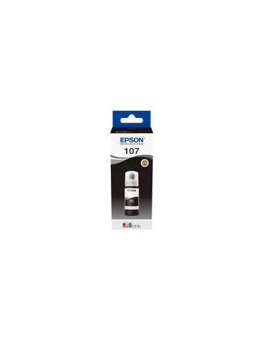 BOTE DE TINTA EPSON 107 BLACK 70ML ECOTANK