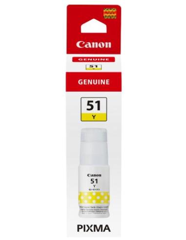 BOTE DE TINTA CANON 51 YELLOW 70ML PIXMA PARA...