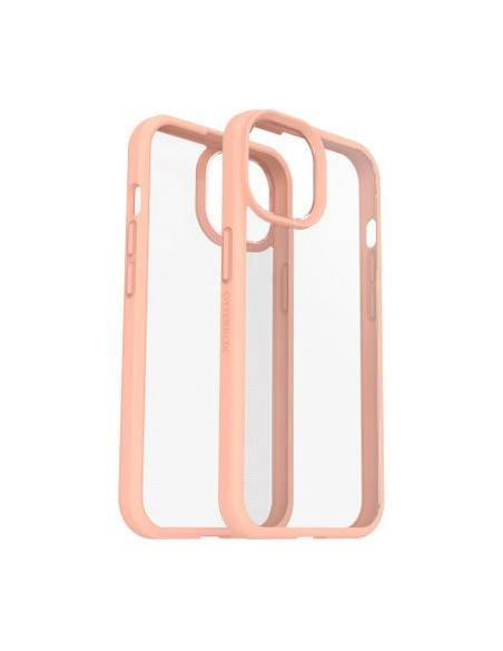 FUNDA MOVIL BACK COVER OTTERBOX REACT CLEAR / PEACH IPHONE 15 PLUS / 14 PLUS