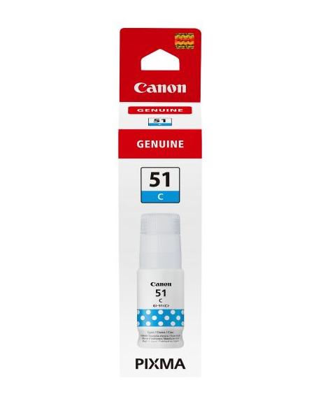 BOTE DE TINTA CANON 51 CYAN 70ML PIXMA PARA G1520 G2520 G3520 G3560