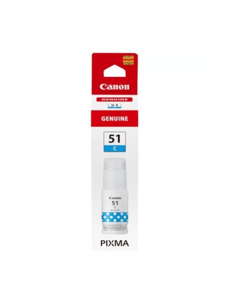 BOTE DE TINTA CANON 51 CYAN 70ML PIXMA PARA G1520 G2520 G3520 G3560