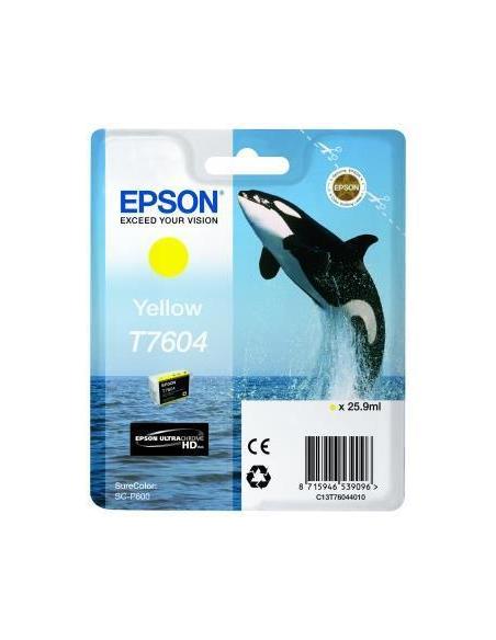 CARTUCHO EPSON T7604 YELLOW SC-P600