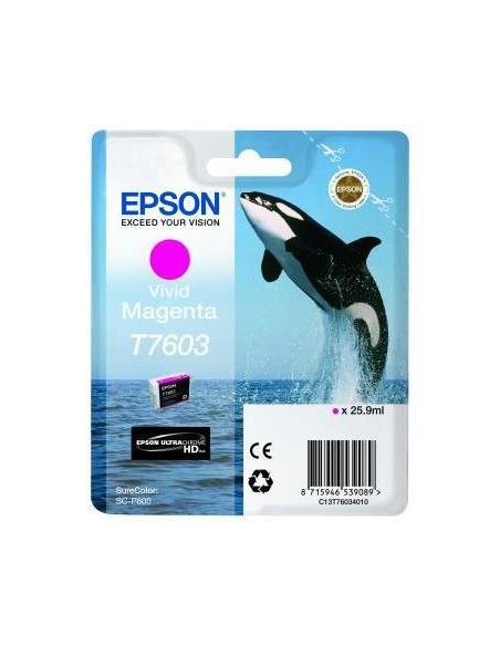 CARTUCHO EPSON T7603 MAGENTA SC-P600