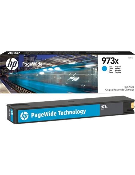 CARTUCHO HP 973X CYAN PAGEWIDE PRO 452DW 477DW 7.000 PAG