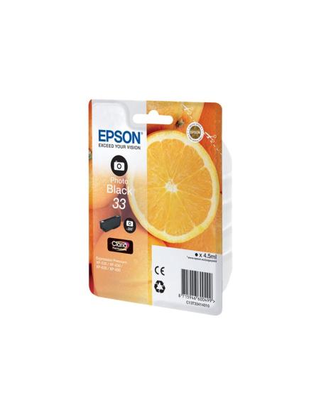 CARTUCHO EPSON 33 PHOTO BLACK EXPRESSION HOME XP-63 830 EXPRESSION PREMIUM XP-530