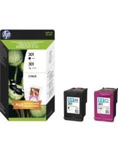 CARTUCHO HP 301 BLACK Y 301 COLOR COMBO PACK DESKJET