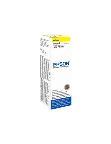 BOTE DE TINTA EPSON T6644 YELLOW 70ML ECOTANK...