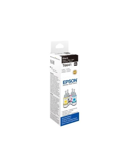BOTE DE TINTA EPSON T6641 BLACK 70ML ECOTANK L355 L555