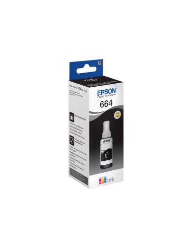 BOTE DE TINTA EPSON T6641 BLACK 70ML ECOTANK...