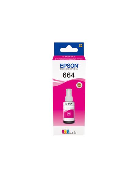BOTE DE TINTA EPSON T6643 MAGENTA 70ML ECOTANK L355 L555