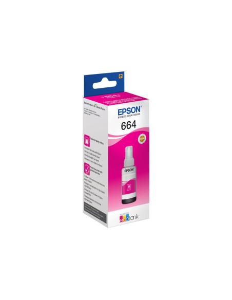 BOTE DE TINTA EPSON T6643 MAGENTA 70ML ECOTANK L355 L555