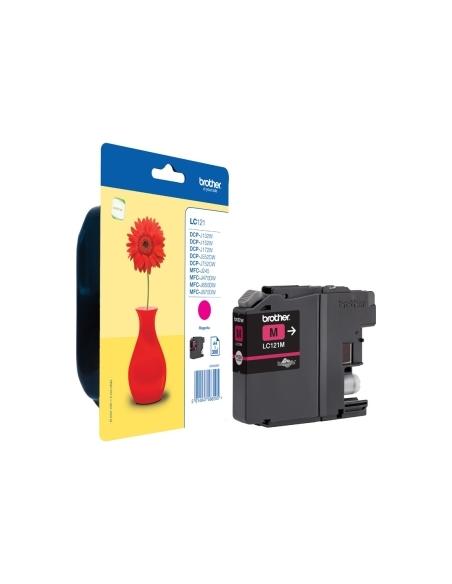 CARTUCHO BROTHER LC121 MAGENTA J552DW J752DW J470DW J870DW