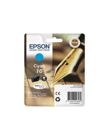 CARTUCHO EPSON 16 CYAN WF-2010 WF-2520 WF-2530...