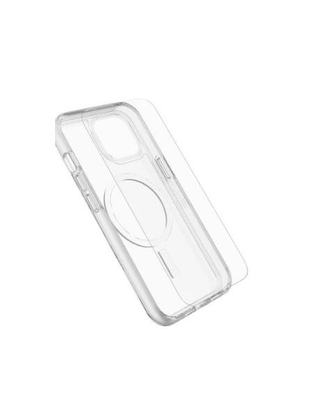 FUNDA MOVIL BACK COVER OTTERBOX SYMMETRY CLEAR IPHONE 15 PRO MAX + CRISTAL TEMPLADO