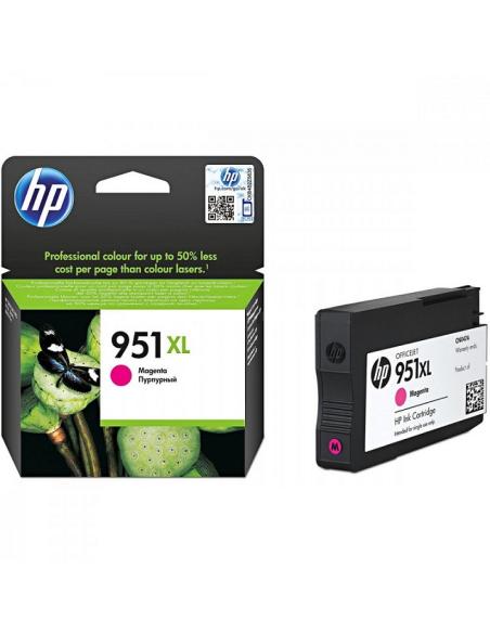 CARTUCHO HP 951XL MAGENTA OFFICEJET PRO 8100 8600 1500 PAG