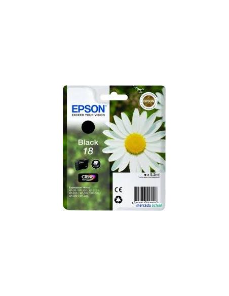CARTUCHO EPSON 18 BLACK XP-102 XP-202 XP-205 XP-302 XP-305 XP-402 XP-405