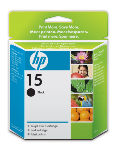 CARTUCHO HP 15 BLACK 810/840/845/940/3820...