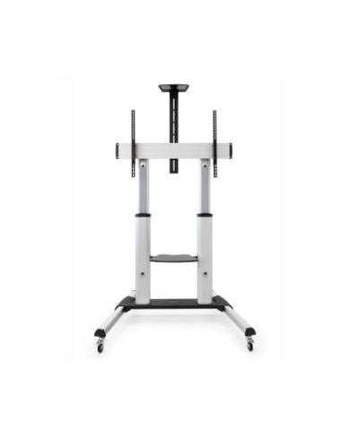 SOPORTE MONITOR SUELO MOVIL TOOQ 60-100 SILVER...