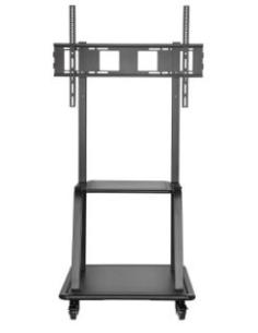 SOPORTE MONITOR SUELO MOVIL TOOQ 37-100 BLACK