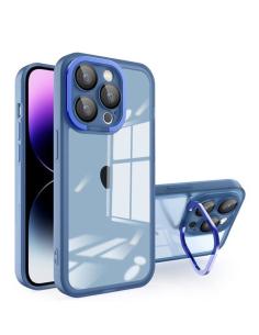 FUNDA MOVIL BACK COVER HT TPU TRANSPARENTE BLUE SOPORTE...