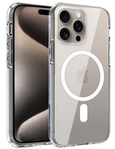 FUNDA MOVIL BACK COVER COOL MAGNETIC TRANSPARENTE IPHONE...
