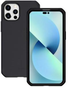 FUNDA MOVIL BACK COVER MOBILIS ANTIMICROBIAL BLACK IPHONE...