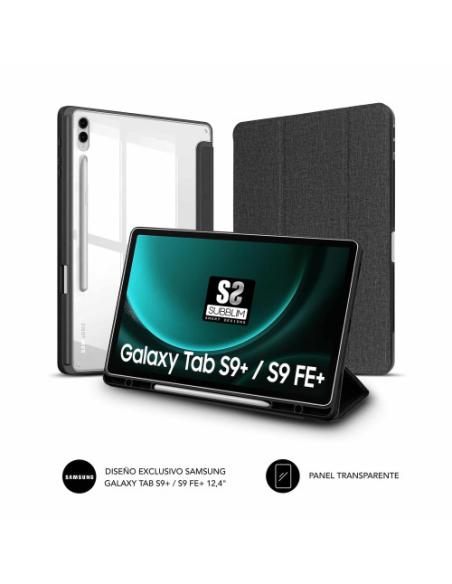 FUNDA TABLET SUBBLIM CLEAR SHOCK CASE SAMSUNG TAB S9+ / S9 FE+ 12.4 / X816 / X810 / X616 / X610 