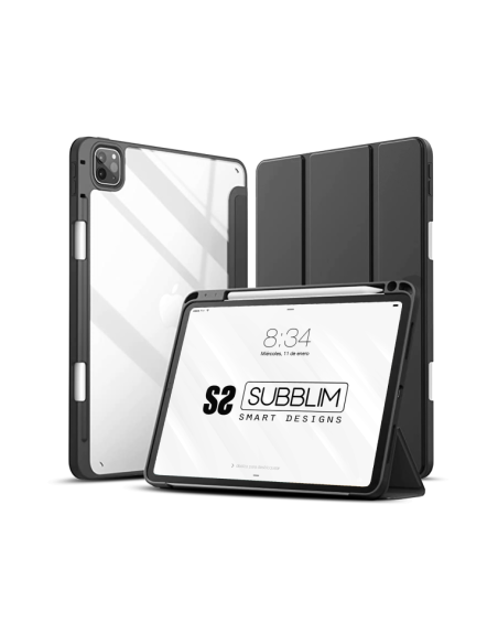 FUNDA TABLET SUBBLIM SHOCK CASE IPAD PRO CLEAR 12.9 (4ª 5ª 6ª GEN)